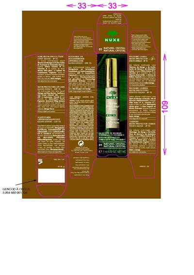 Image Of Carton Label (Baume Levres 01)